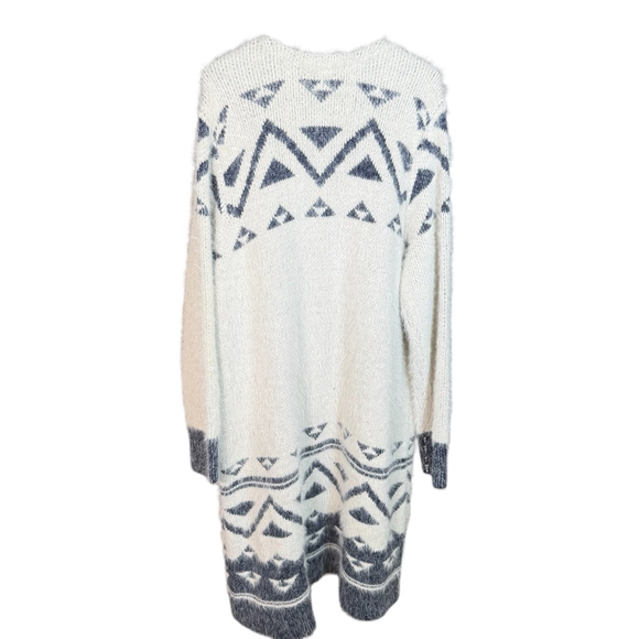 NWT Ana Aztec Long‎ Cardigan Plus Size XXL - Picture 4 of 6